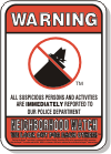 Boris the Burglar<sup>SM</sup> Neighborhood Watch Sign