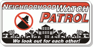 Boris the Burglar, 24"x12" Magnetic Vehicle Patrol Sign